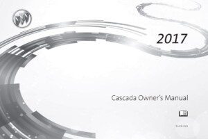 2017 buick cascada owner's manual