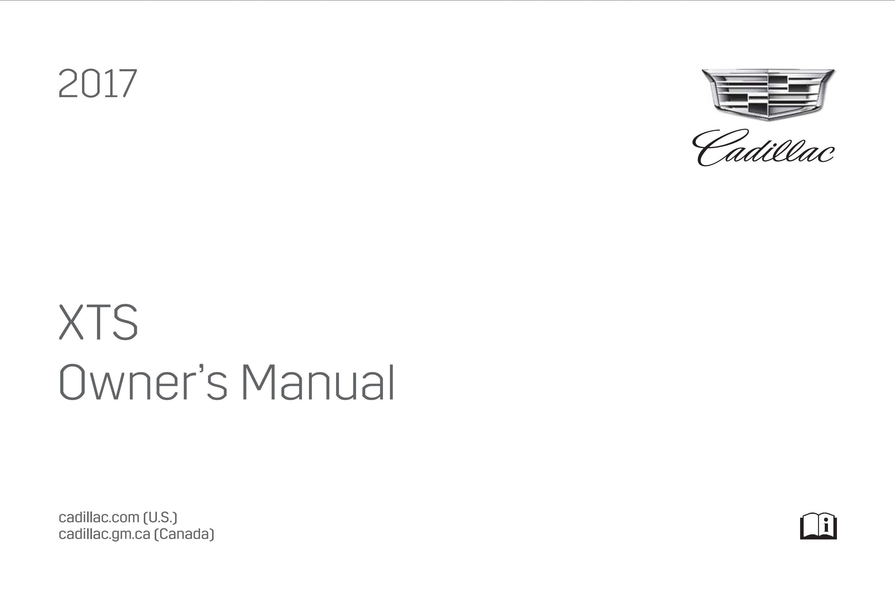 2017 cadillac xts owner's manual