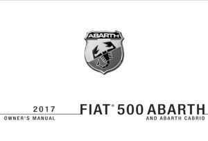 2017 fiat 500 abarth owner manual