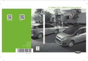 2017 ford c max energi owner's manual