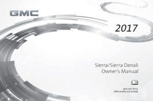 2017 gmc sierra denali owner's manual