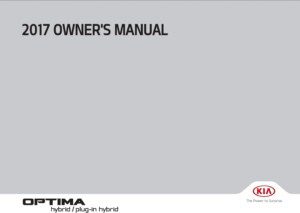 2017 kia optima hev phev owner manual