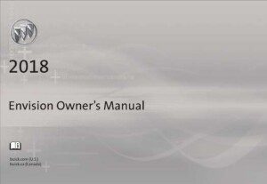 2018 buick envision owner's manual