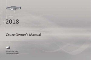 2018 chevrolet cruze owner's manual