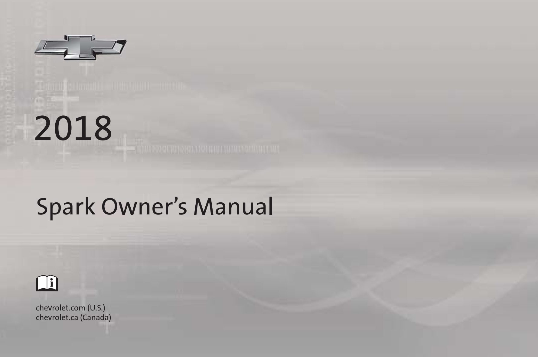 2018 chevrolet spark owner's manual