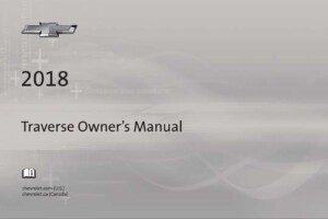 2018 chevrolet traverse owner's manual