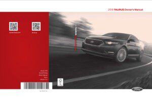 2018 ford taurus owner's manual