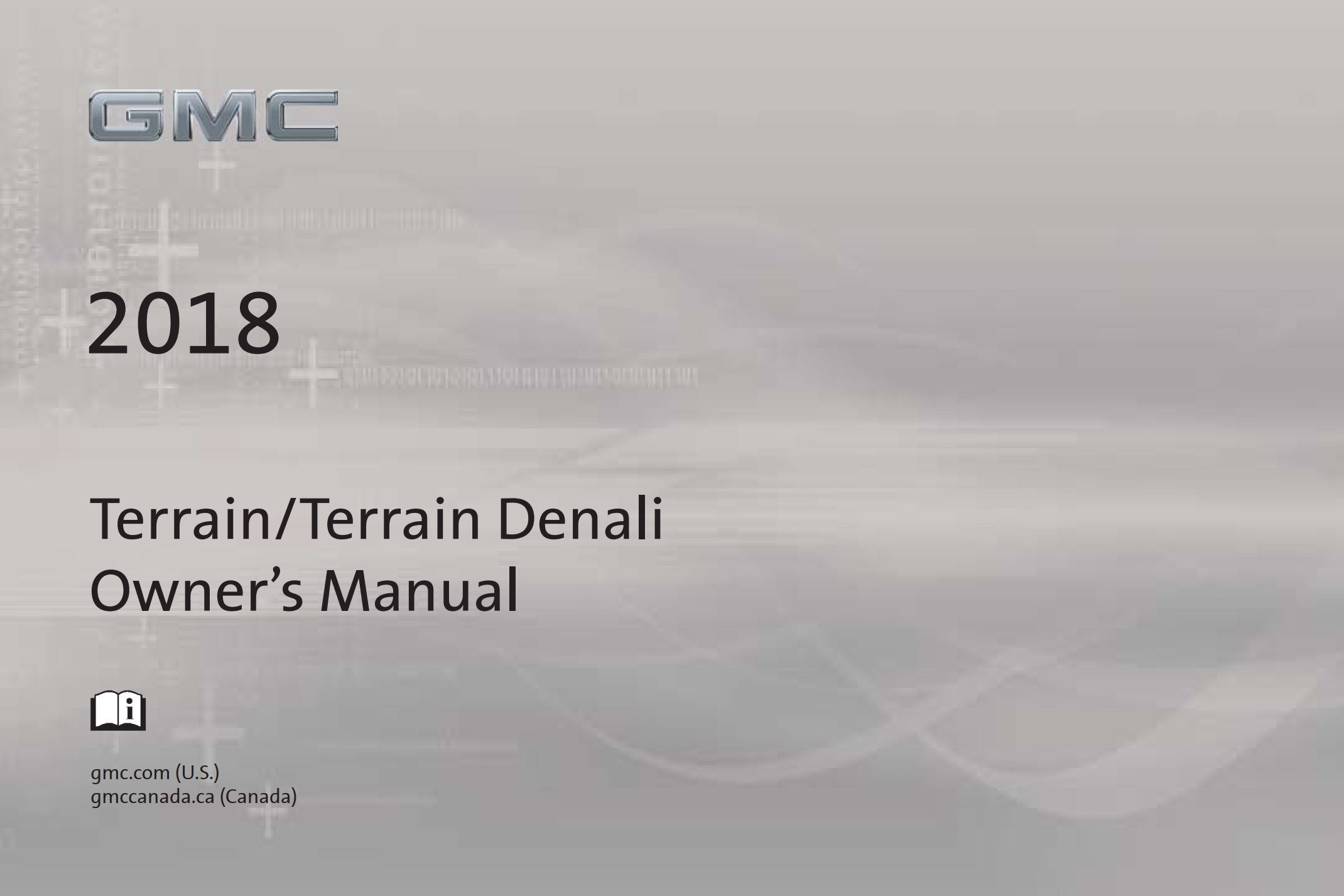 2018 gmc terrain owner's manual