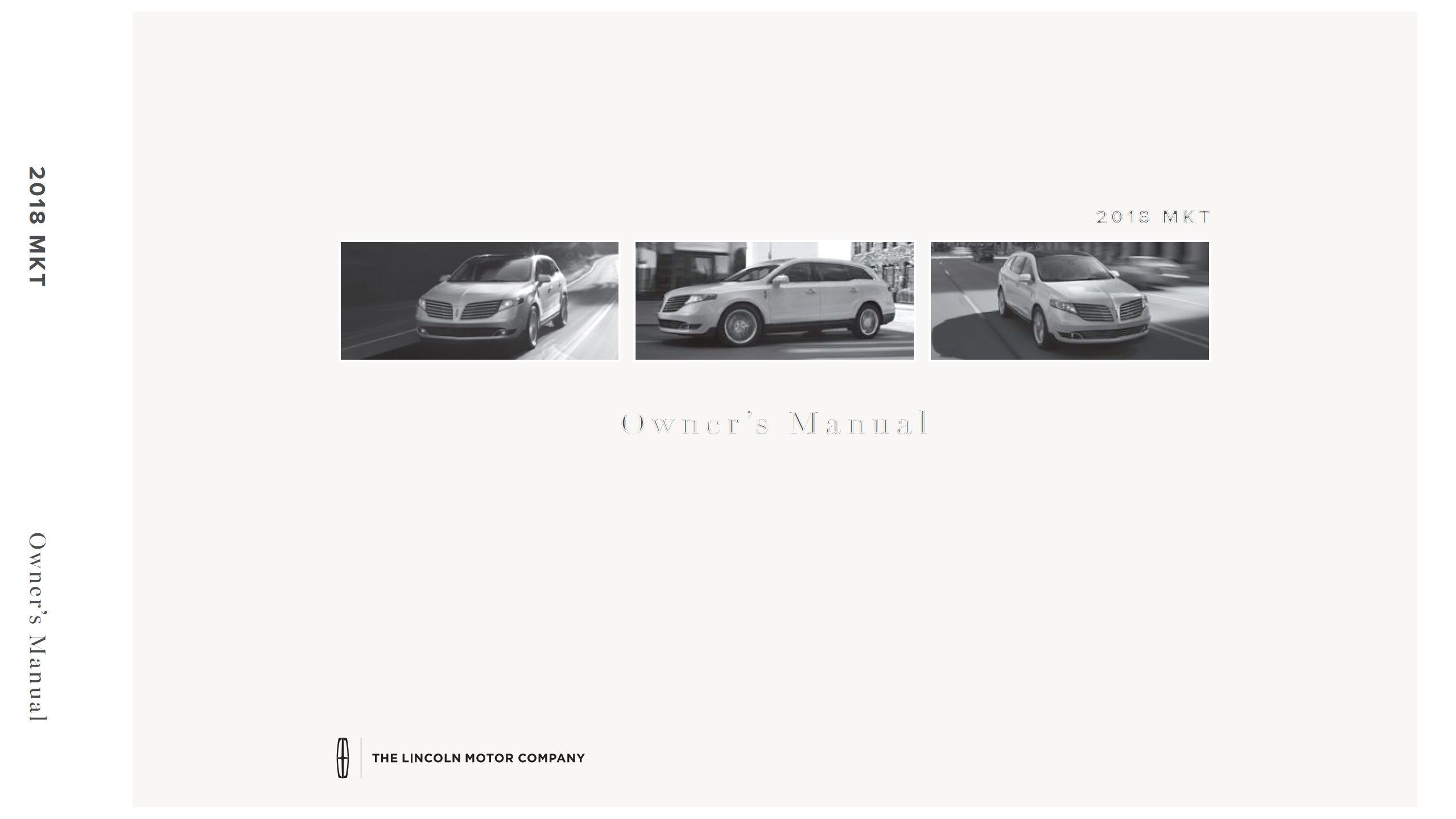 2018 lincoln mkt owner's manual