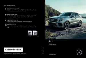 2018 mercedes benz gle hybrid owner's manual