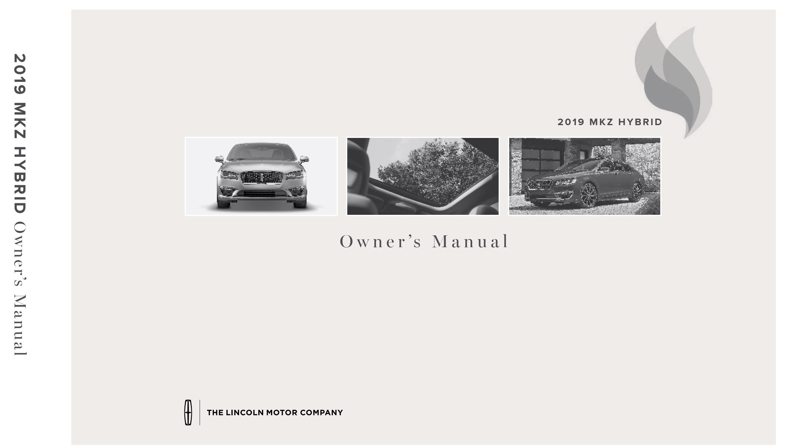 2019 lincoln mkz hybrid owner's manual