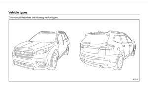 2019 subaru ascent owner's manual