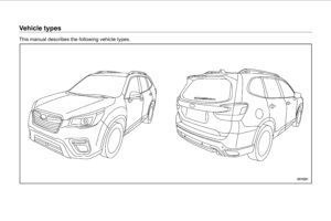 2019 subaru forester owner's manual