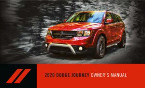 2020 dodge journey owner's manual