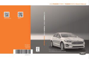 2020 ford fusion energi owner's manual