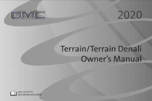 2020 gmc terrain owner's manual