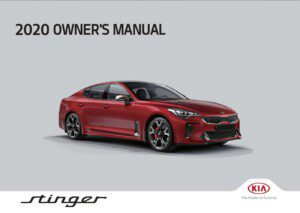 2020 kia stinger owner manual