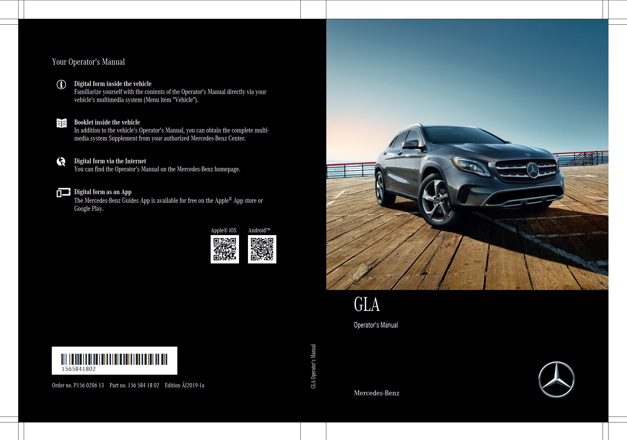 2020 mercedes benz gla owner's manual