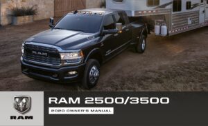 2020 ram 2500 3500 owner's manual