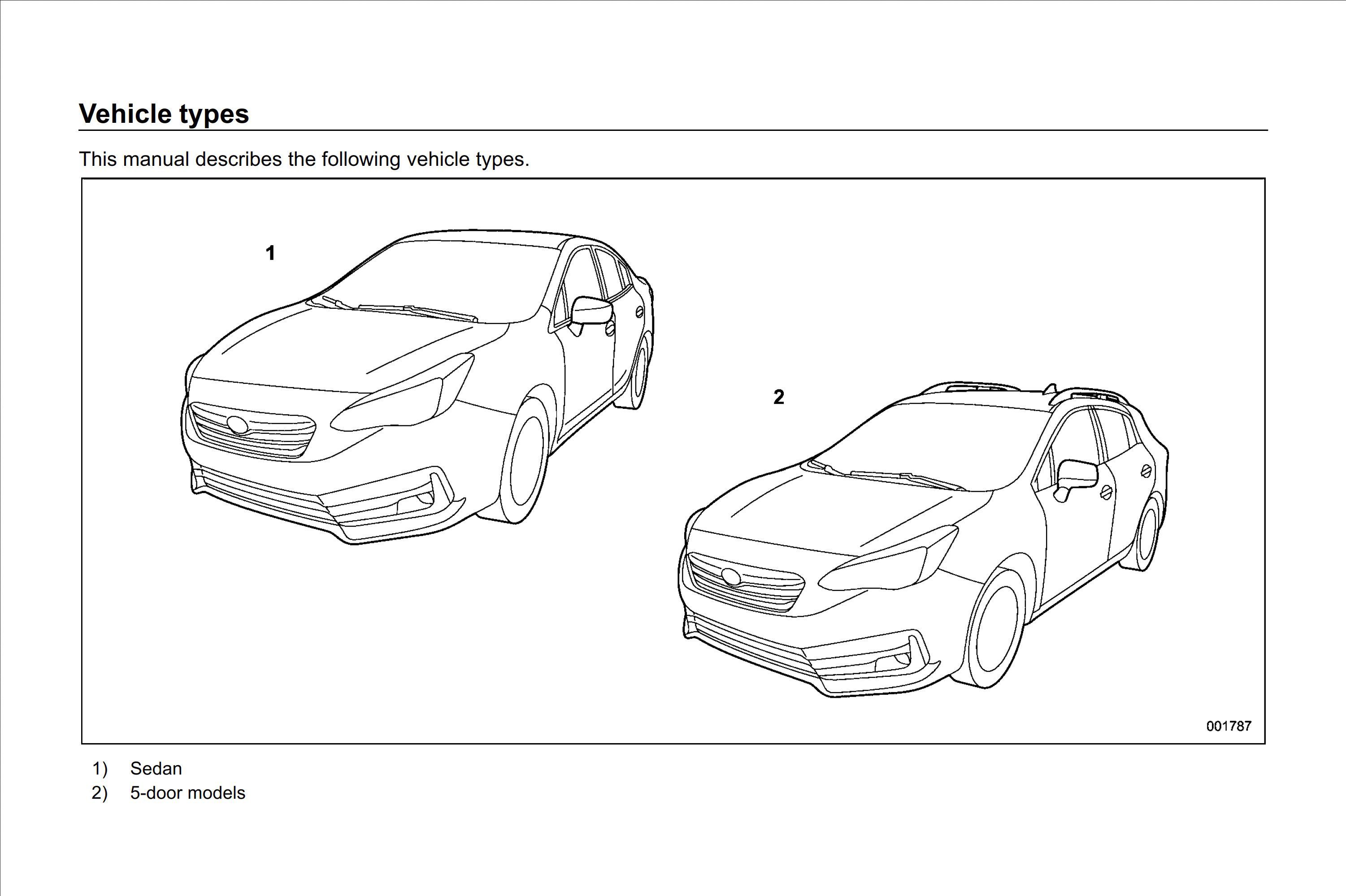 2020 subaru impreza owner's manual