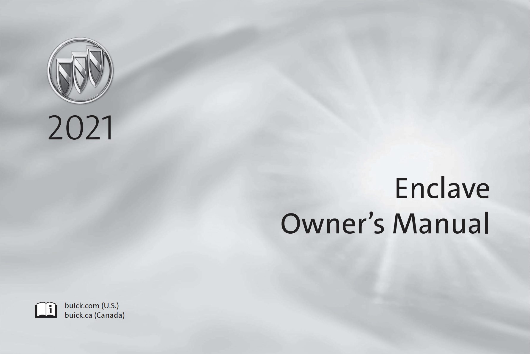 2021 buick enclave owner's manual