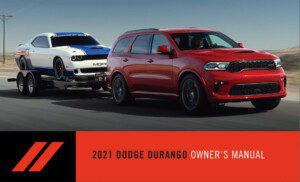 2021 dodge durango owner's manual