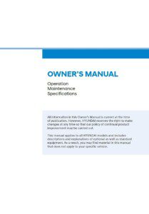 2021 hyundai elantra hev owner manual