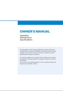 2021 hyundai santa fe hev owner manual