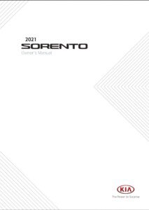 2021 kia sorento owner manual