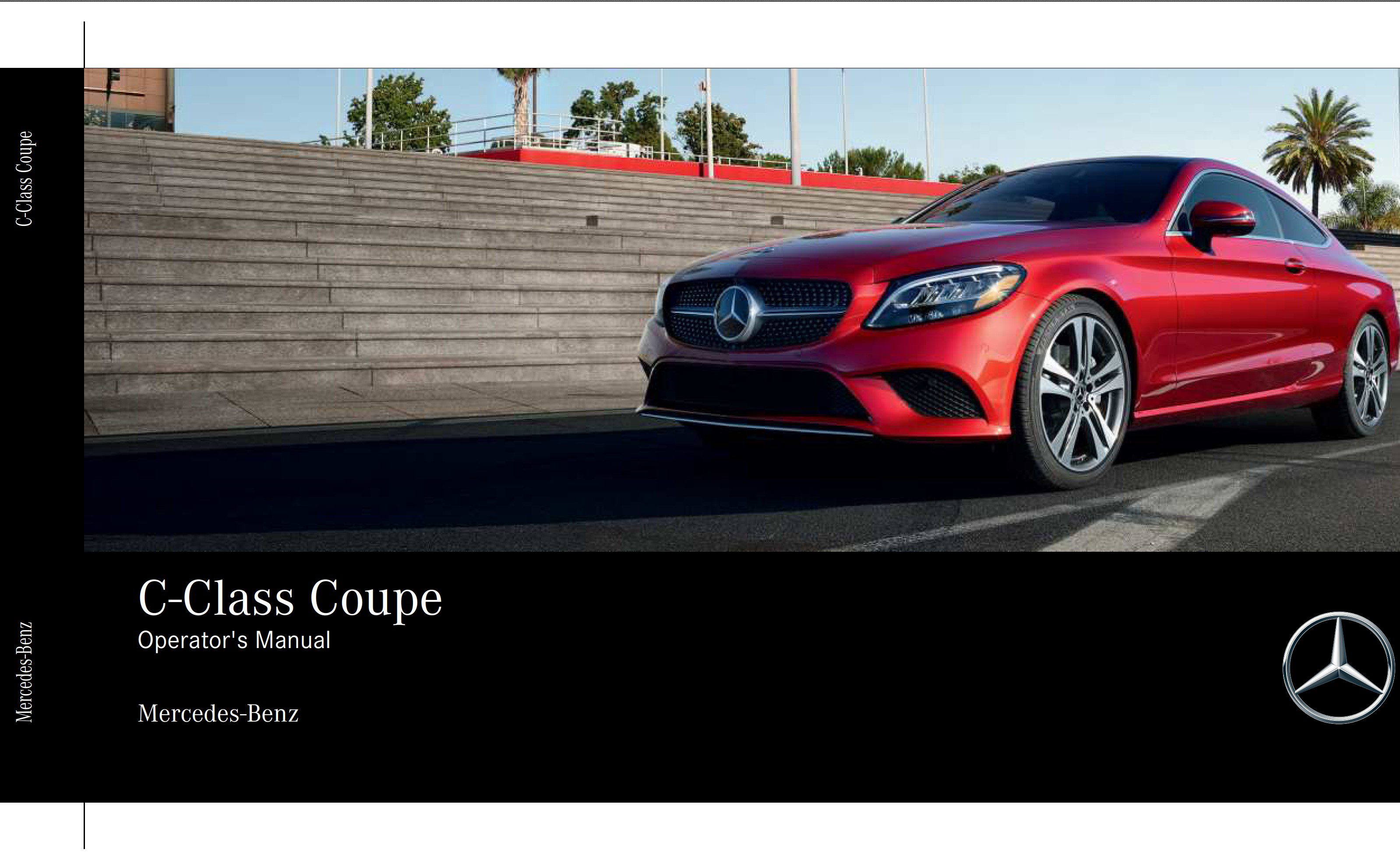 2021 mercedes benz c class coupe owner's manual