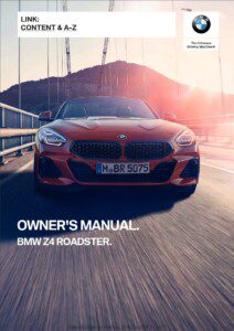 2022 bmw z4 owner's manual