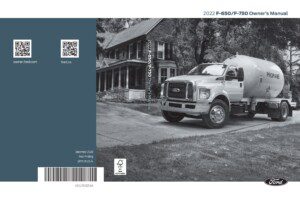 2022 ford f650 f750 owner's manual