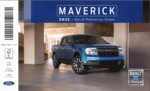 2022 ford maverick owner manual