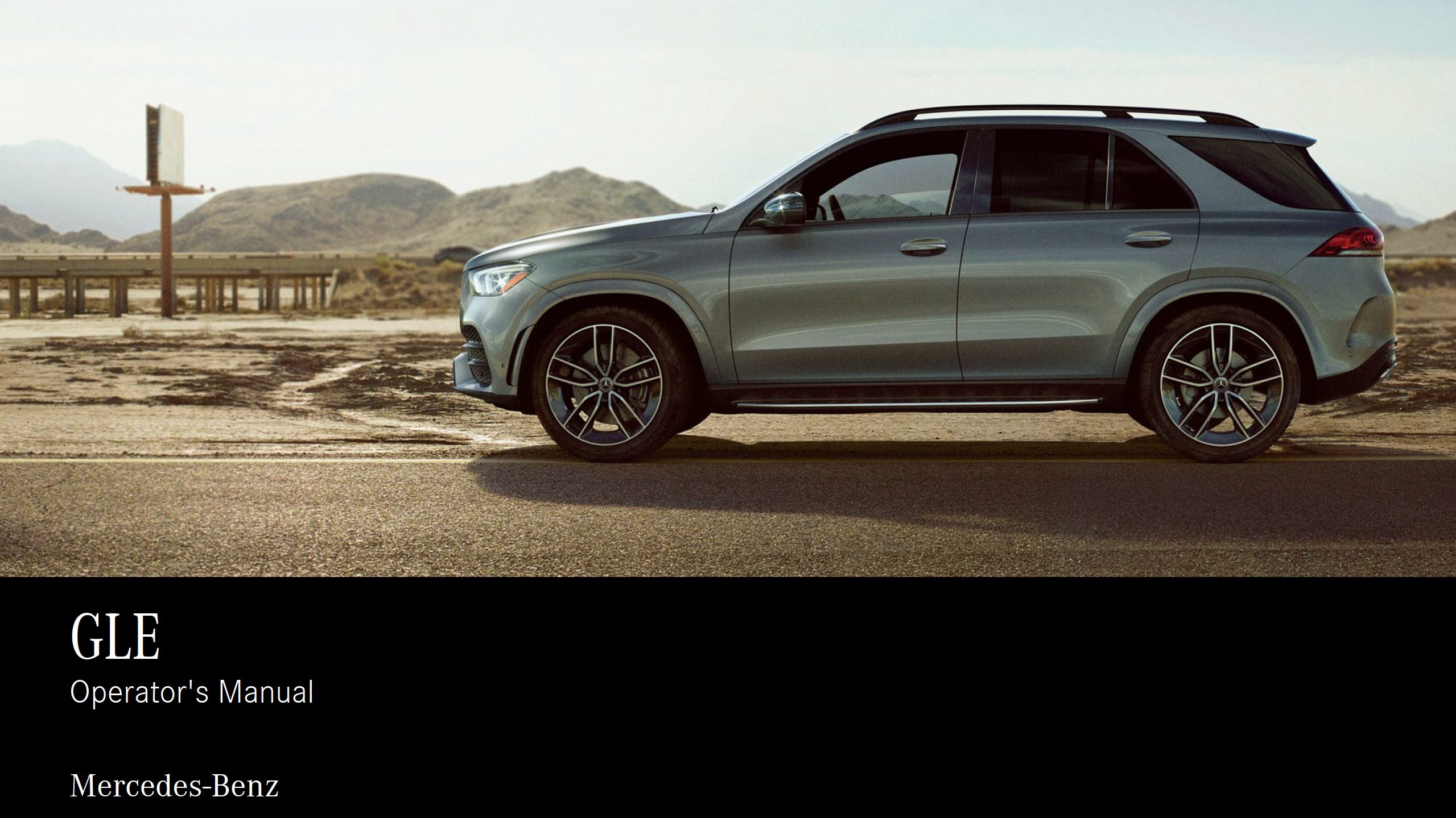 2022 mercedes benz gle owner's manual