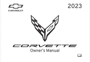 2023 chevrolet corvette owner's manual