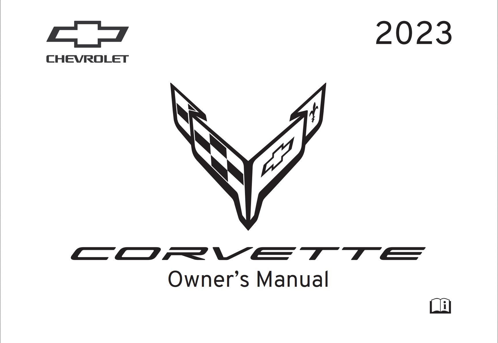 2023 chevrolet corvette owner's manual