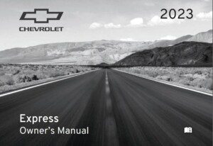 2023 chevrolet express owner's manual