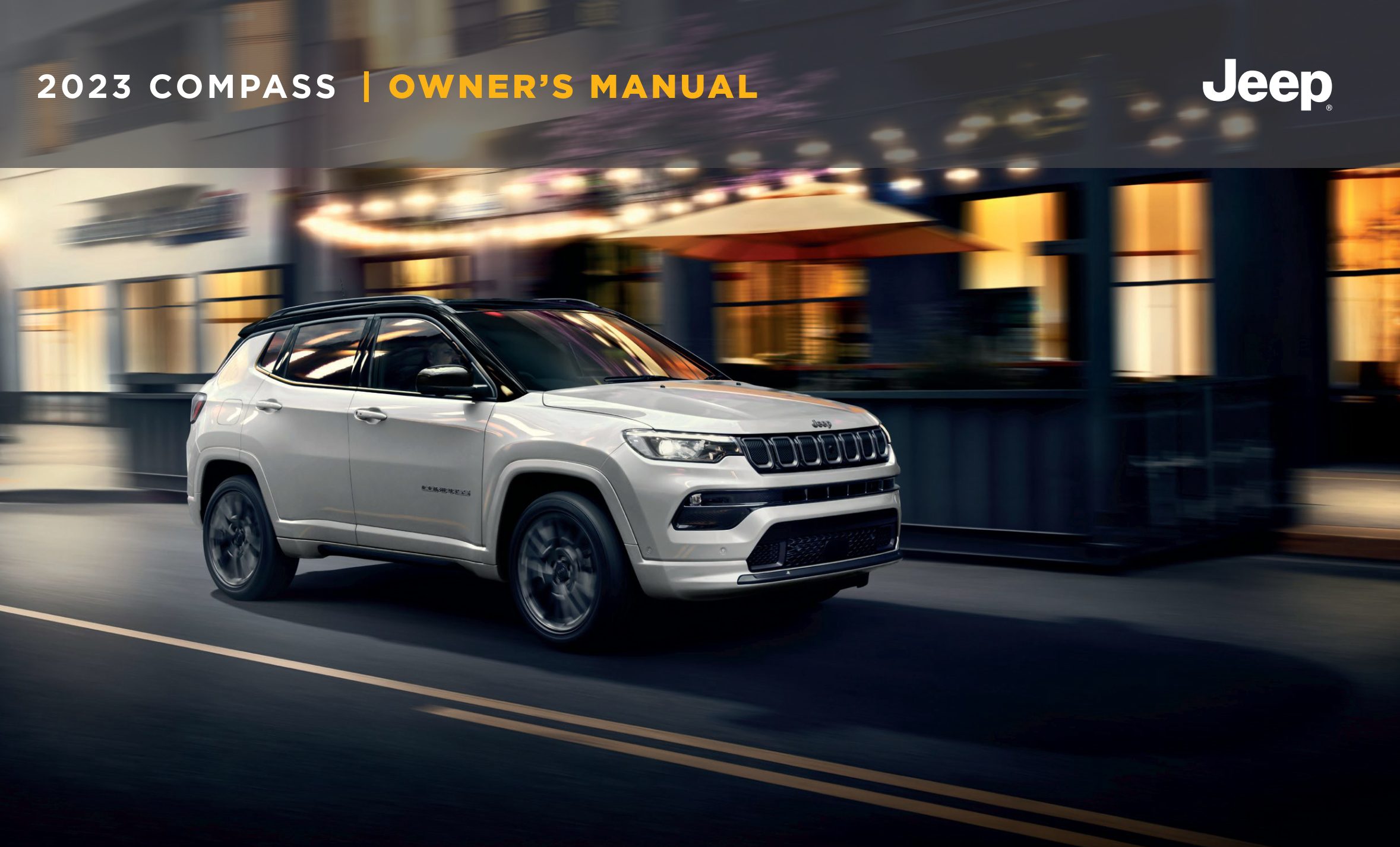 2023 jeep compass owner's manual