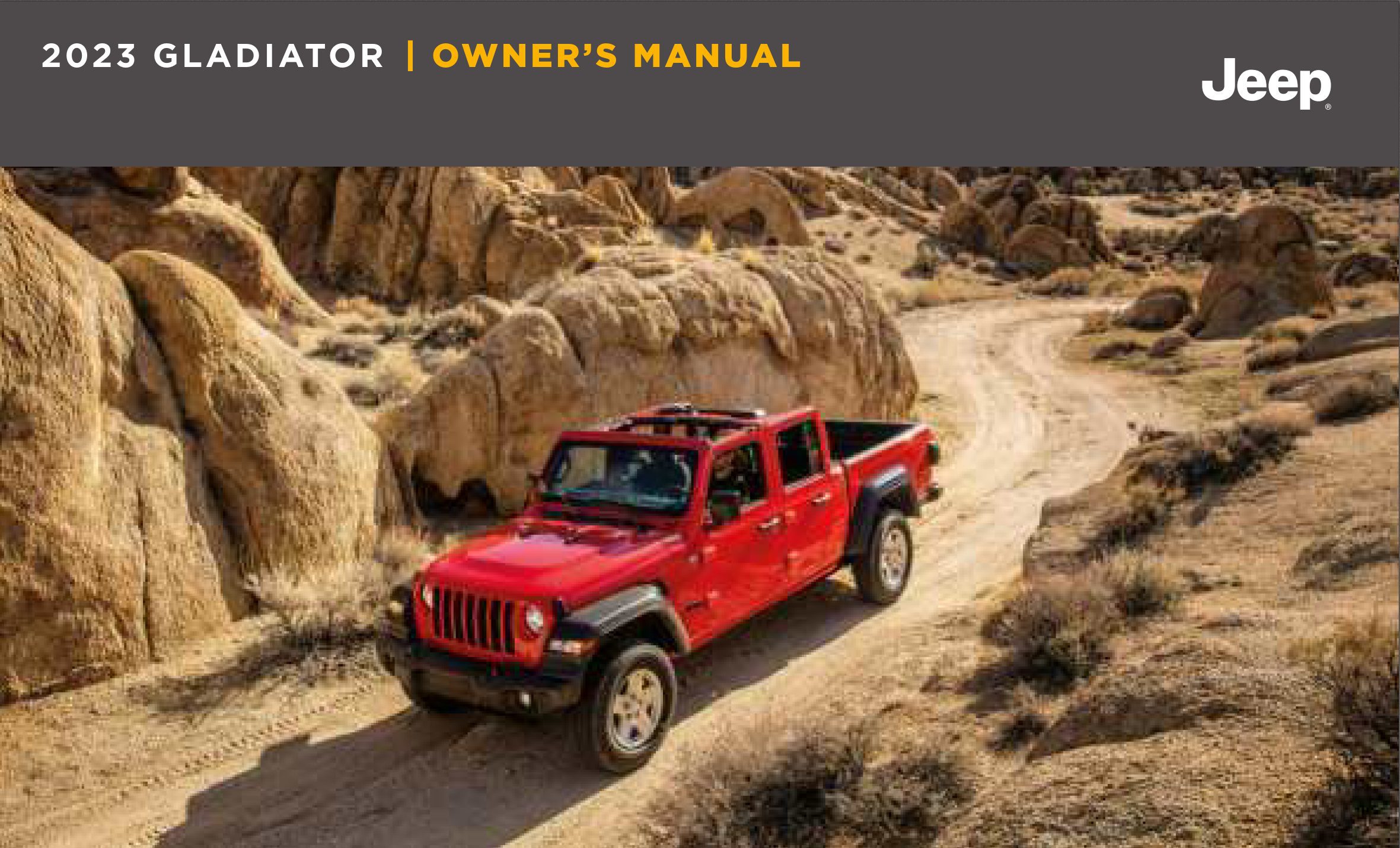 2023 jeep gladiator owner's manual