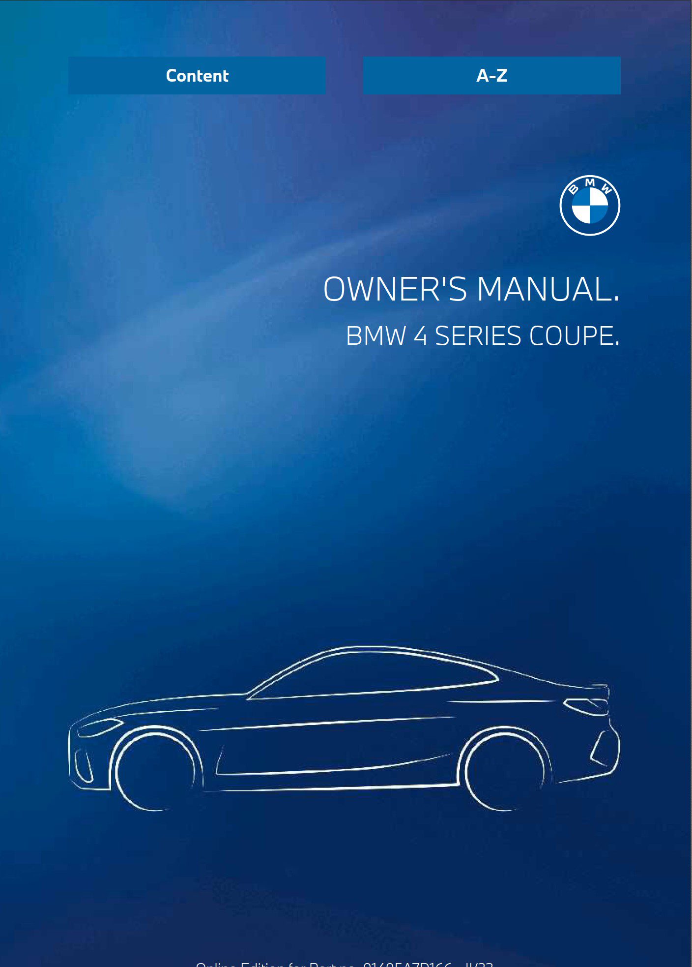 2024 bmw 4 series owner's manual