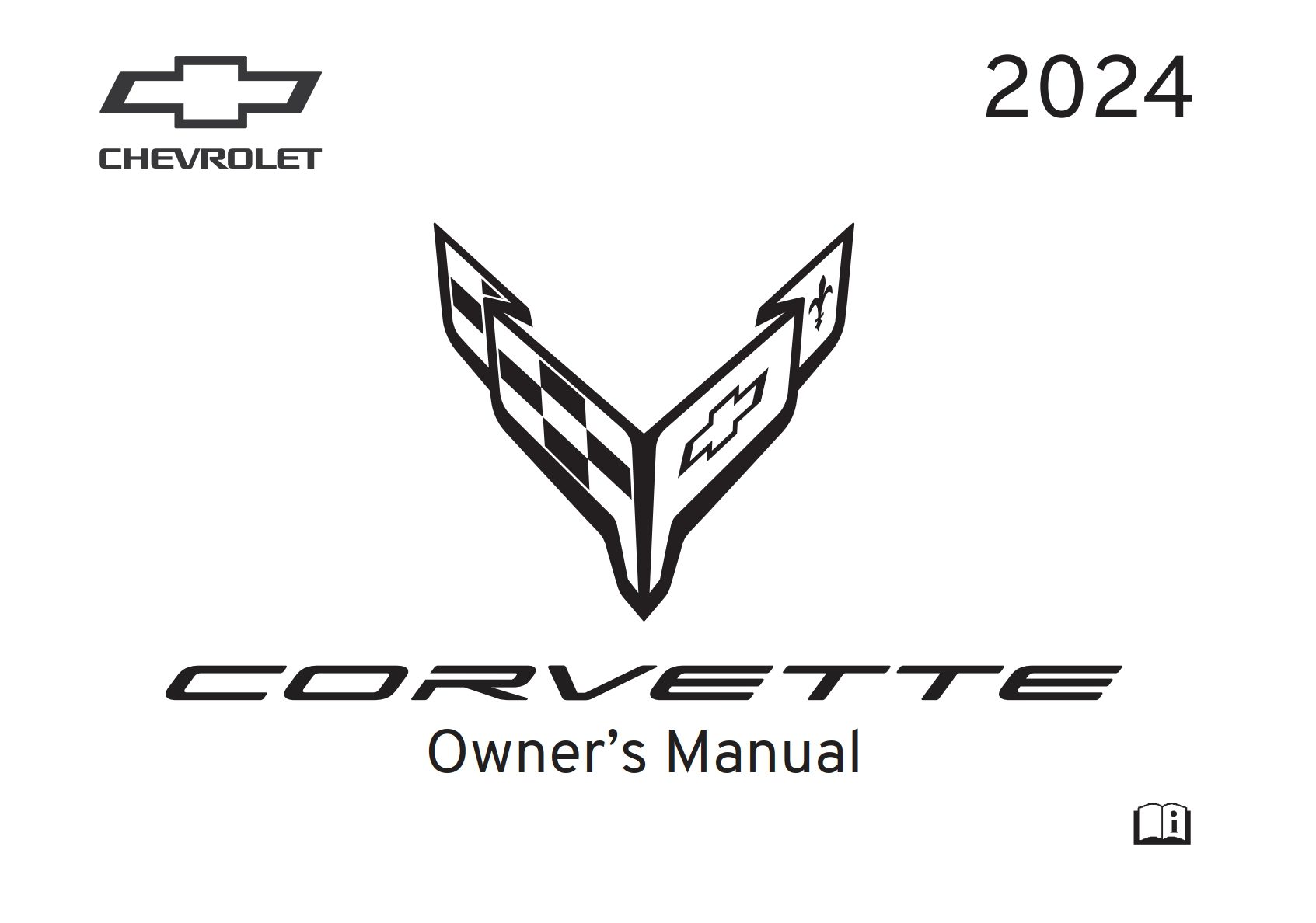 2024 chevrolet corvette owner's manual