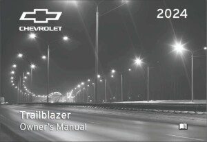 2024 chevrolet trailblazer owner's manual