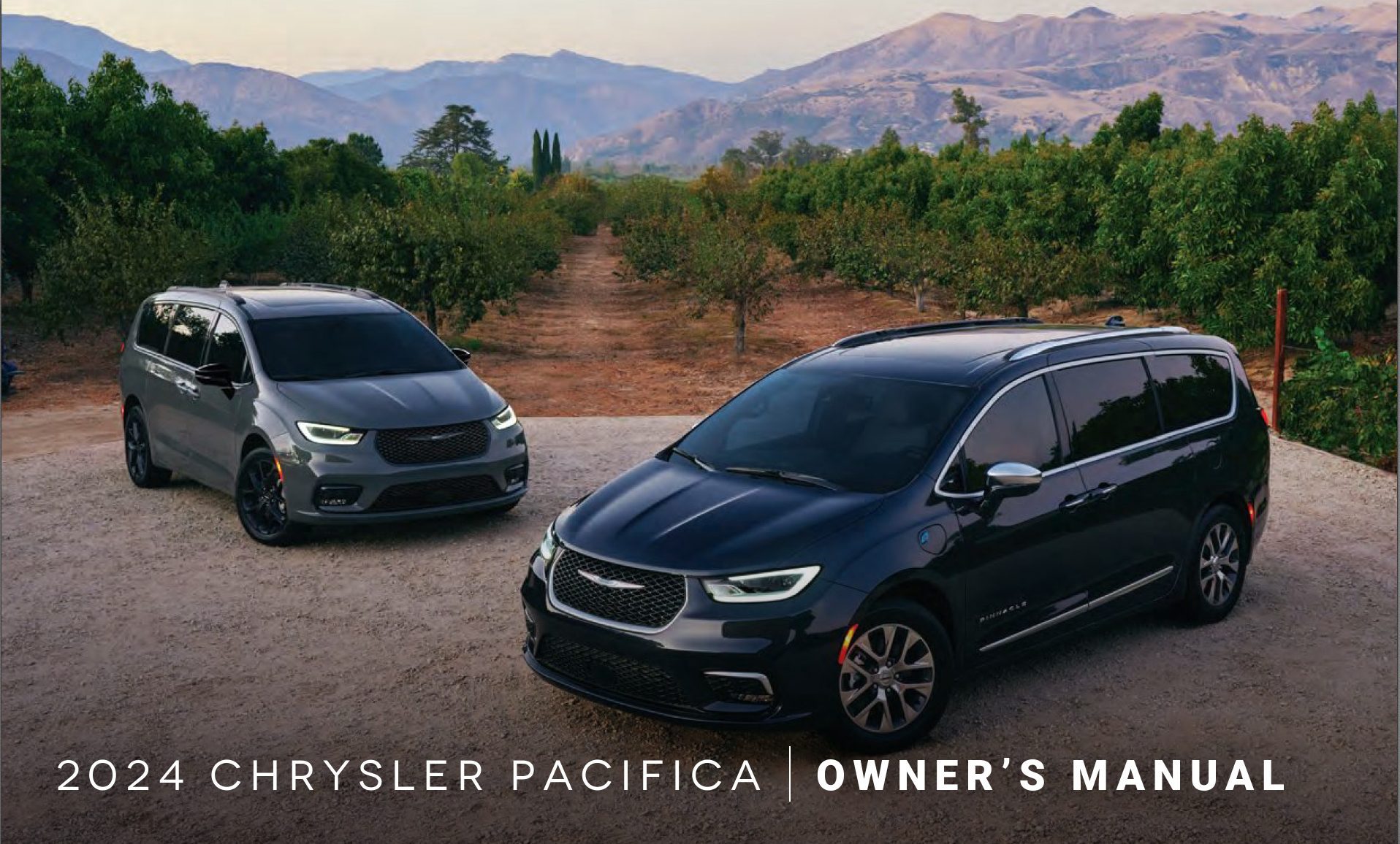 2024 chrysler pacifica owner's manual