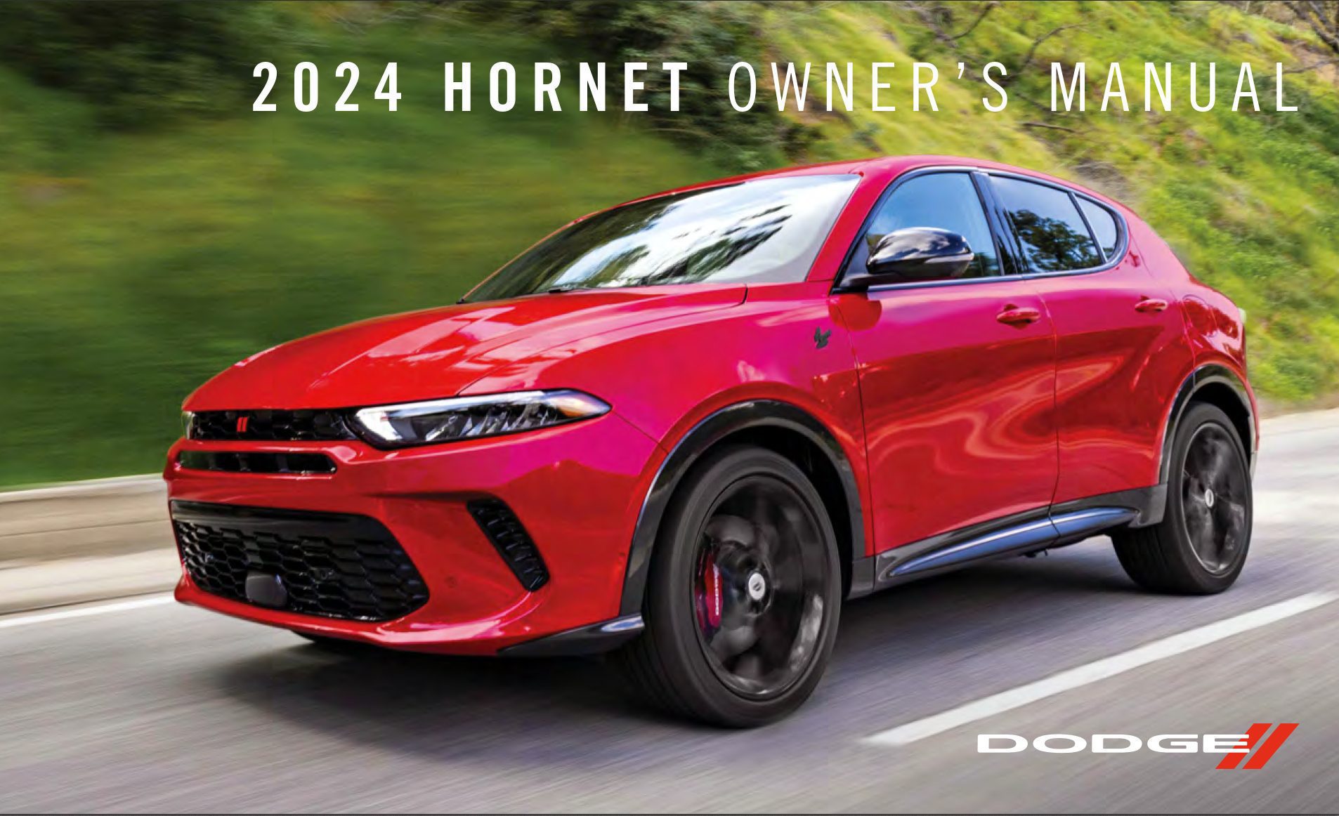 2024 dodge hornet owner's manual