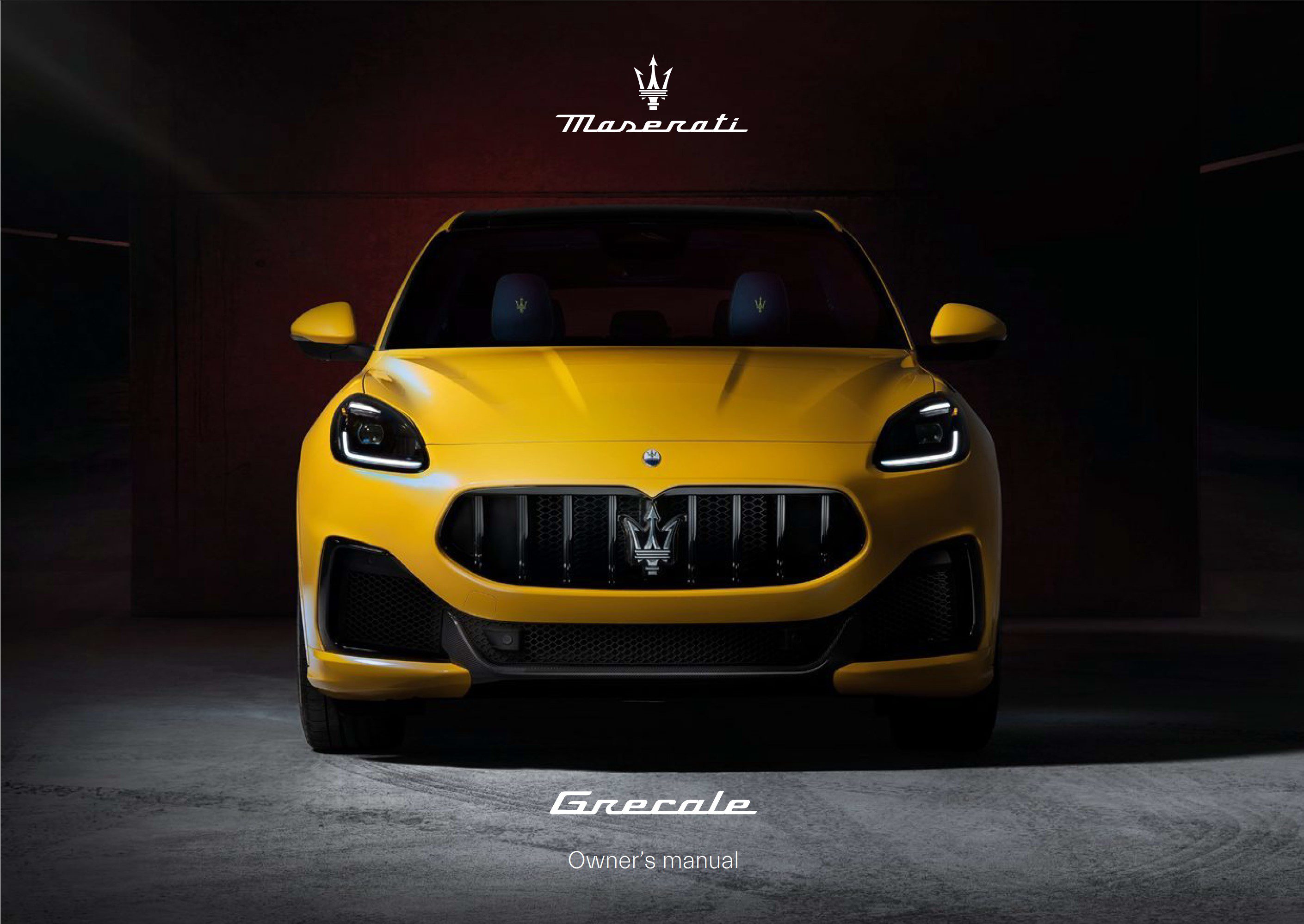 2024 maserati grecale owner's manual