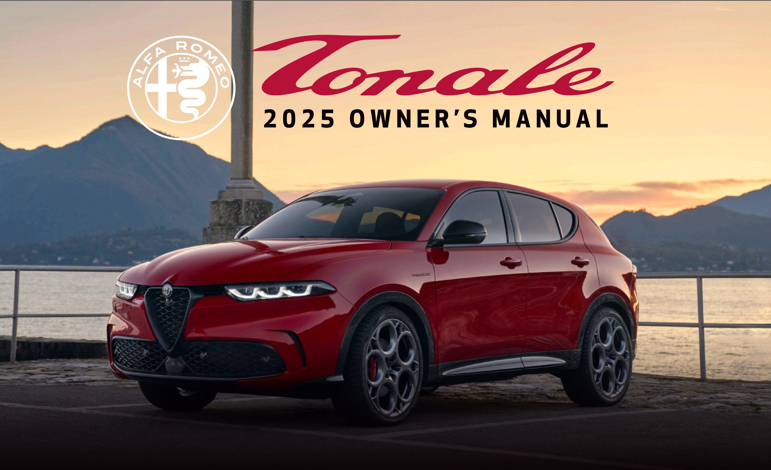 2025 alfa romeo tonale owner's manual