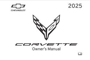 2025 chevrolet corvette owner's manual