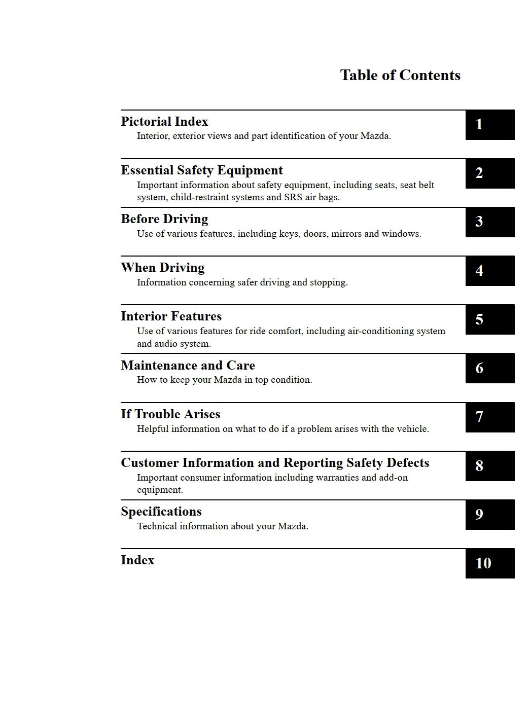 2025 mazda cx5 owner's manual