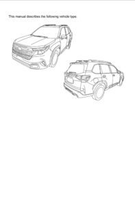 2025 subaru forester owner's manual