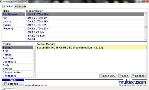 alfa romeo 156 troubleshooting guide. fiat ecu scan.